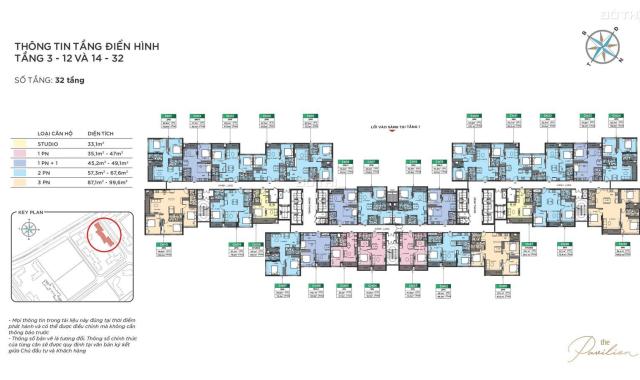 Bán căn hộ 3PN-2VS Pavilion Premium-Vinhomes Ocean Park, 100m2, chỉ cần từ 1.2 tỷ (30%)