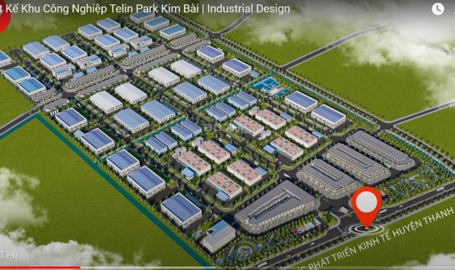 Bán nền shophouse cụm công nghiệp Kim Bài Telin Thanh Oai dt 150m2 MT 6m gốc 15tr/m2 sẽ nhân 2x, 3x