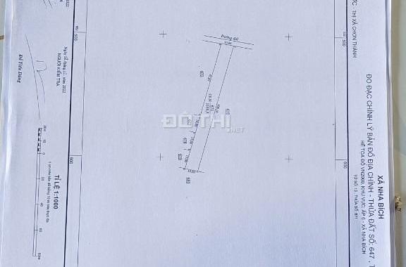 1000m2 chỉ hơn 700 triệu, Đất Nha Bích, thị Xã Chơn Thành, Bình Phước.