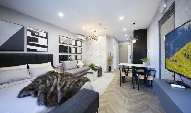 Bán chung cư 1 + 43m2 giá 1.75 bao hết phí có sổ Đông Nam tầng trung tại Vinhomes Smart City