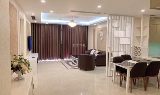 Cho thuê CHCC Tân Hoàng Minh tầng 20, full đồ, view hồ, 2 ngủ, 2 WC, giá 22 triệu/tháng.