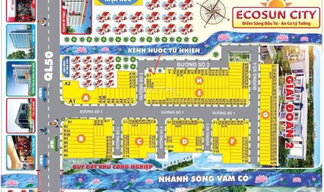 Chủ kẹt bán gấp trong tháng 102m2 nền đẹp kdc Ecosun City giá rẻ mua là lời chỉ 750