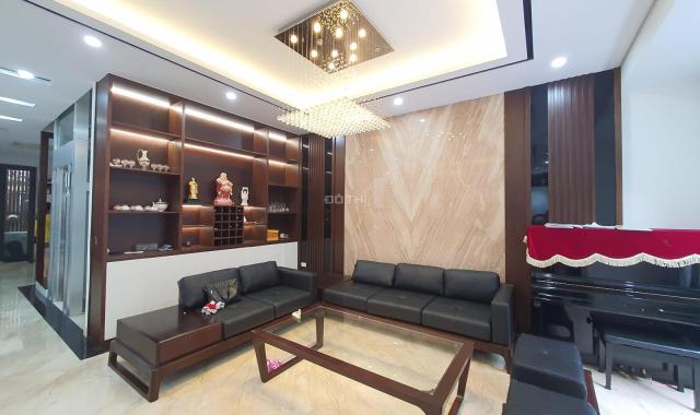 Bán nhà mặt tiền Trung Yên, lô góc, 75m2 x 5 tầng x 6m, 2 mặt ô tô tránh, vỉa hè 24,5 tỷ