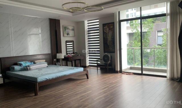 Bán nhà mặt tiền Trung Yên, lô góc, 75m2 x 5 tầng x 6m, 2 mặt ô tô tránh, vỉa hè 24,5 tỷ
