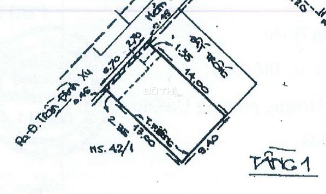 Tòa nhà căn hộ dịch vụ 42/4A Trần Đình Xu Cô Giang Q1