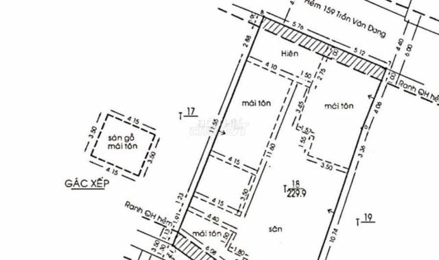 Nhà nát tiện xây CHDV Trần Văn Đang, Q3 - thu nhập cao 5.5%/năm
