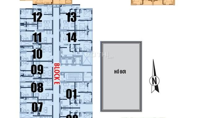 Cho thuê căn hộ chung cư Him Lam Q7, 60m2, full nội thất, 12tr/tháng