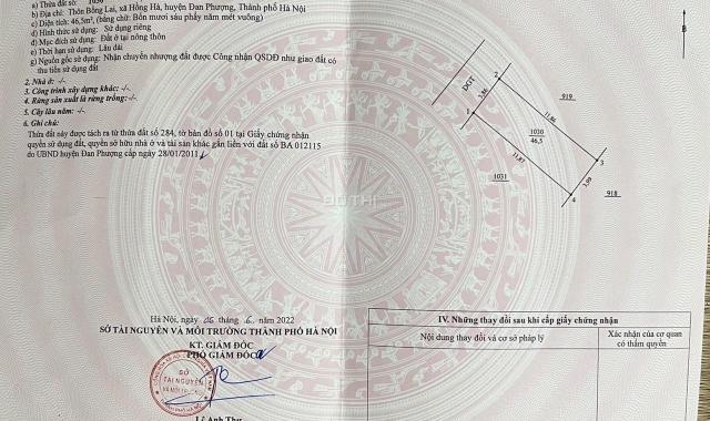 Cần bán nhanh ô đất 46.5m2 tại Bồng Lai, Hồng Hà - Giá cắt lỗ