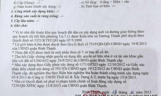 Bán nhà riêng hẻm xe hơi Lê Quang Định, Bình Thạnh 3 tầng 6PN, 6WC full nội thất dọn vào ở ngay