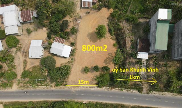 Bán đất 800m thổ xã Khánh Nam mặt tiền đường nhựa TL8 gần tt huyện LH 0788.558.552