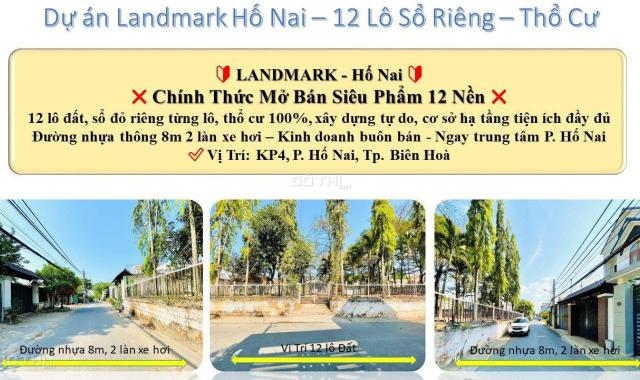 Đất bán 72m2 Thân Nhân Trung P. Hố Nai 2,05 tỷ sổ riêng xây dựng tự do đường 5m xe hơi thoải mái