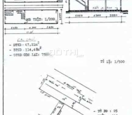 CHỦ GỬI BÁN CĂN NHÀ MẶT TIỀN NGUYỄN TRÃI 1 TRỆT 1 LẦU HOÀN CÔNG GIÁ 12 TỶ