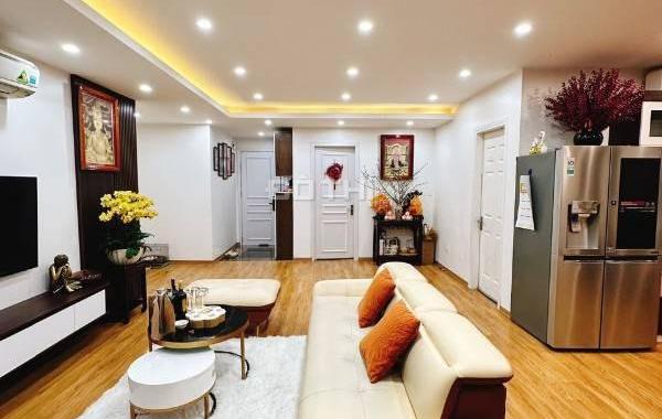 Căn hộ lô góc chung cư Momota 151A Nguyễn Đức Cảnh - diện tích 130m2 có 3 phòng ngủ + 2wc + khách