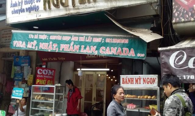 Bán đất tại Phố Bà Triệu, Phường Tràng Tiền, Hoàn Kiếm, Hà Nội diện tích 21m2