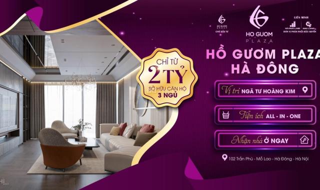 Bán chung cư giá tốt nhất Hồ Gươm Plaza, Hà Đông, Hà Nội