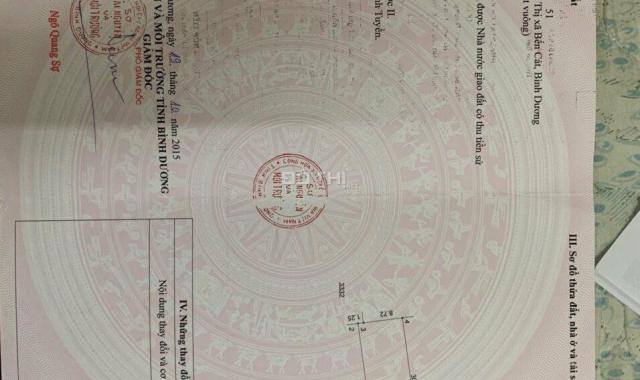 Bán đất tại Đường DB6, Phường Mỹ Phước, Bến Cát, Bình Dương diện tích 300m2 giá 4,6 Tỷ