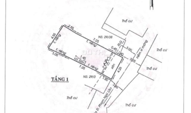 Bán nhà riêng tại đường Phạm Ngũ Lão, Phường 7, Gò Vấp, Hồ Chí Minh diện tích 51.2m2