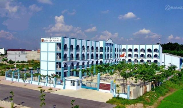 Cần tiền trả lãi ngân hàng, bán nhanh lô 105m2 ngay ngã tư trường học KDC An Thuận, Long Thành, ĐN