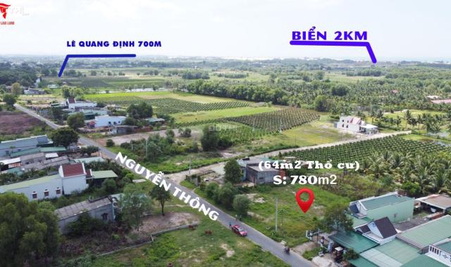 Bán 780m2 đất ONT Nguyễn Thông, Tân Bình, Thị xã LaGi giá gốc