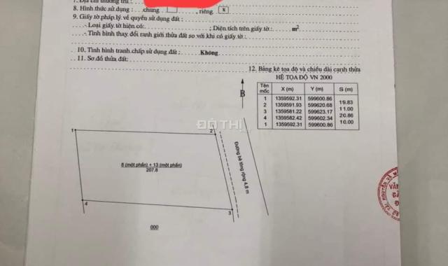 Do cần tiền nên chủ đất cần bán gấp lô đất 200m2 tại TP. Nha Trang với giá 860tr