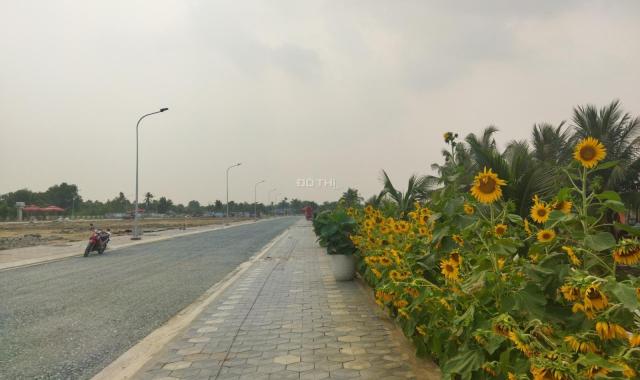Cần bán nền đất trấn Đức Hòa - giá 21tr/m2 - góp 54 tháng không lãi
