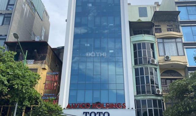 Toà VP đẹp đẳng cấp mặt phố Hoàng Quốc Việt - 9 tầng 300m2 MT 8m 170 tỷ - nở hậu