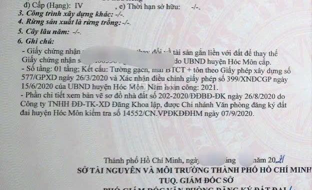 Bán nhà Mặt tiền đường Tân Thới Nhì, Hóc Môn, 140,4m2 SHR gần Chợ Hóc Môn 5,5 tỷ