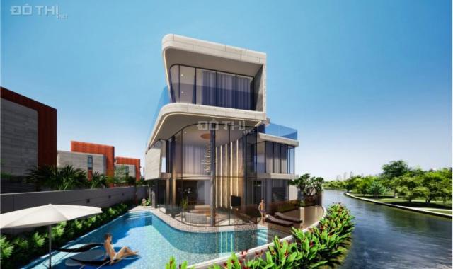 Bán biệt thự biển Đà Nẵng 440.1m2 có hồ bơi liền kề Ocean Villa mặt kênh sinh thái chỉ 15,4 tỷ đồng