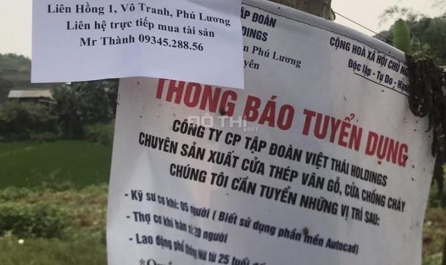 Bán nhà riêng tại Liên Hồng, Xã Vô Tranh, Phú Lương, Thái Nguyên diện tích 217m2 giá 700 Triệu