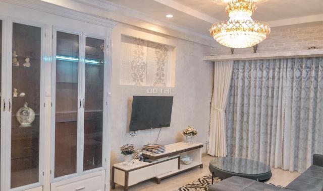 Cho thuê CH Hoàng Anh Thanh Bình 2PN đầy đủ nội thất  có ban công