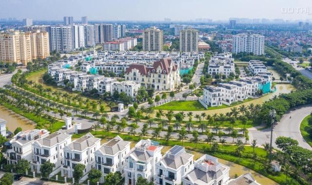 2x tỷ biệt thự song lập 112.5m2 Nguyệt Quế - Khu hồ điều hòa Vinhomes The Hamrony - hướng ĐN, thô