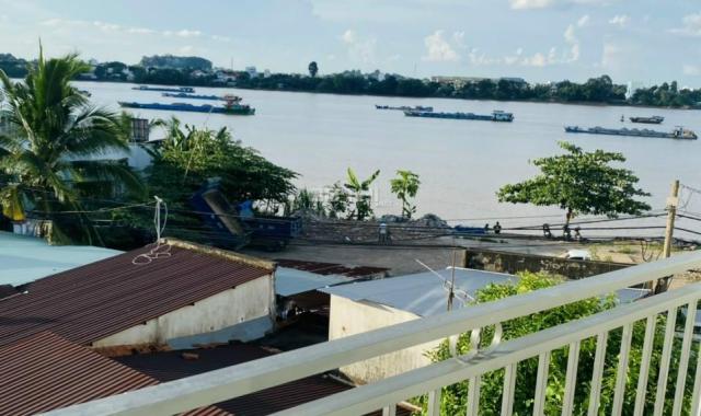 Bán nhà lầu 4 PN trong khu dân cư P. Hóa An, cách cầu Hóa An 500m, view sông thoáng mát