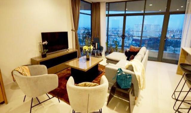 Cho thuê căn hộ City Garden tầng cao 3pn, 146m2 bàn giao đầy đủ nội thất