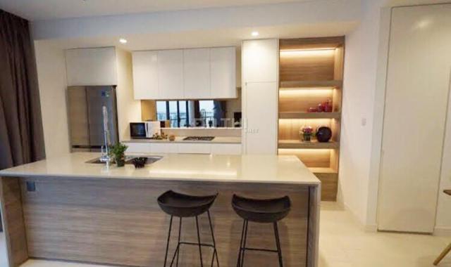 Cho thuê căn hộ City Garden tầng cao 3pn, 146m2 bàn giao đầy đủ nội thất