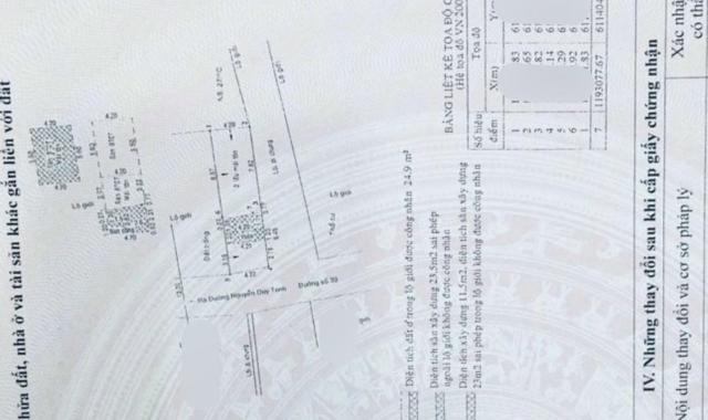 Bán nhà riêng tại đường 39, Phường Bình Trưng Đông, Quận 2, diện tích 60.8m2 giá 6.5 tỷ