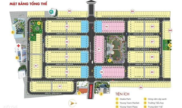 Ngộp khách hàng bán gấp lô đất đường Số 12 dự án Young Town. DT: 96m2. SHR