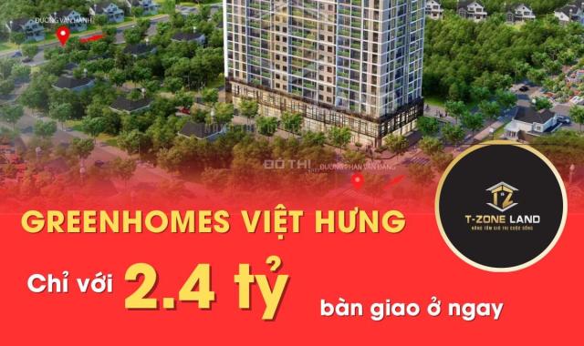 Duy nhất căn 2 PN 45 m2 giá tốt nhất dự án Phương Đông Green Home 1,6 tỷ, nhận nhà tháng 6
