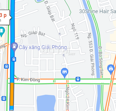 15m ra phố Giải Phóng - nhà mới - 41m2 - 5T - MT 4m - giá 5.3 tỷ