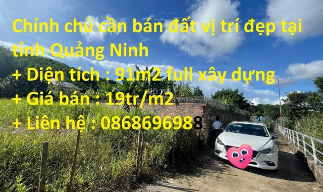Bán đất tại Phường Hà Trung, Hạ Long, Quảng Ninh diện tích 91m2