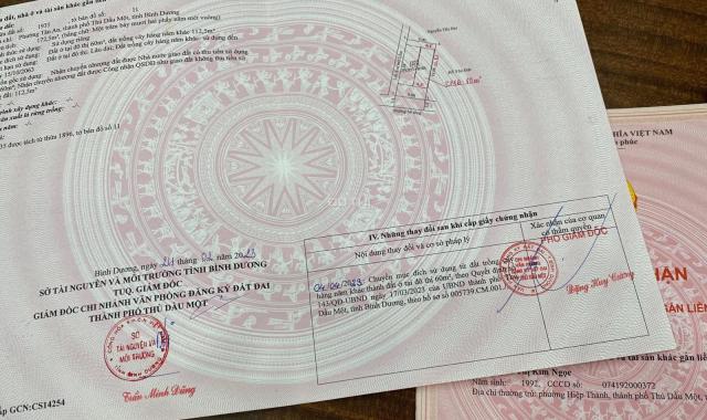 Bán đất tại Đường Mạc Đĩnh Chi, Phường Tân An, Thủ Dầu Một, Bình Dương diện tích 85m2