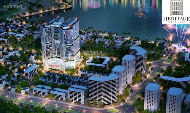 Chính thức mở bán Shophouse khối đế dự án Heritage Westlake Tây Hồ thanh toán giãn 18 tháng
