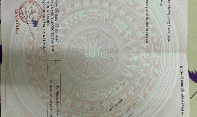 Bán Cặp Nền Đường D4 Kdc Hồng Loan, P.Hưng Thạnh, Q.Cái Răng, Cần Thơ .