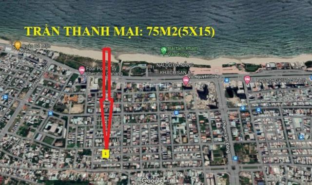 Bán lô đất biển MT Trần Thanh Mại, cách biển 300m, hướng Đông, dân trí cao, Sơn Trà