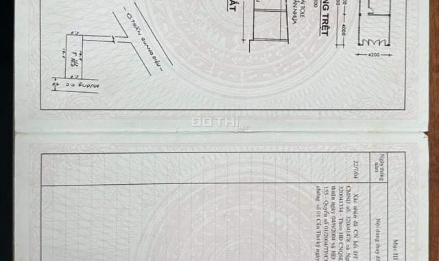 Bán nhà lầu hẻm 150 đường Trần Quang Diệu . Giá cực rẽ . Sổ hồng