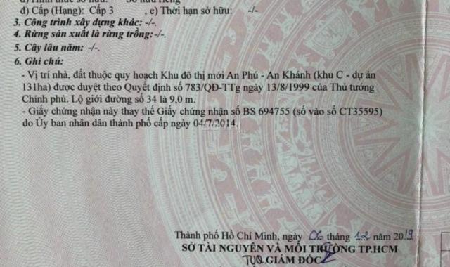Bán nhà an phú an khánh khu C đường 34 gần chợ bình khánh Q.2 (59.6m2) 12.7 tỷ LH. 0918 481 296