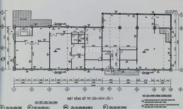 Cho thuê nhà mặt bằng vị trí đẹp mặt tiền Võ Văn Kiệt diện tích 446m2 có 2 tầng