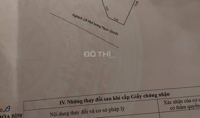 Cần bán đất tổ 6. Phường thái bình. Tp hòa bình.