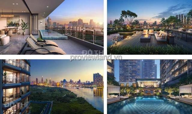 Bán căn hộ The River Thủ Thiêm, tầng cao, view sông và Q1, 141m2m 3PN