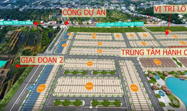 Gia đình cần thanh khoản gấp lô đất nền trong trung tâm TP Cà Mau