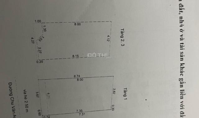 Chính chủ cần Bán nhà 3 tầng Mặt tiền Chu Văn An